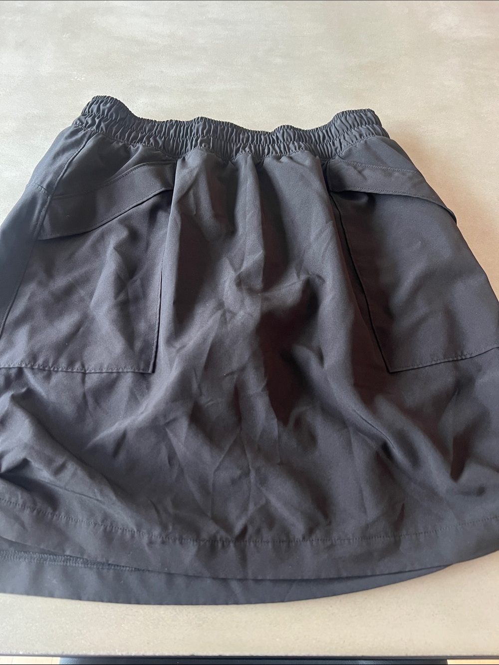 Amazon Black Mini Skirt with Pockets